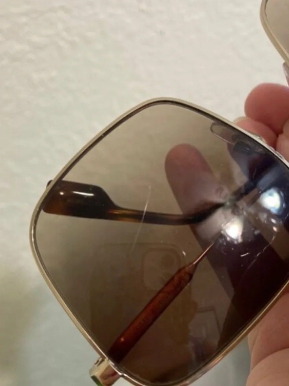 Burberry Sunglasses Women's Jude BE3119 Light Gold/Grey Gradient 58-17mm READ - Picture 15 of 15